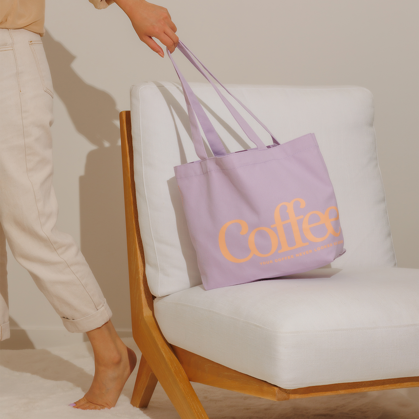 The Coffee Tote - Lilac