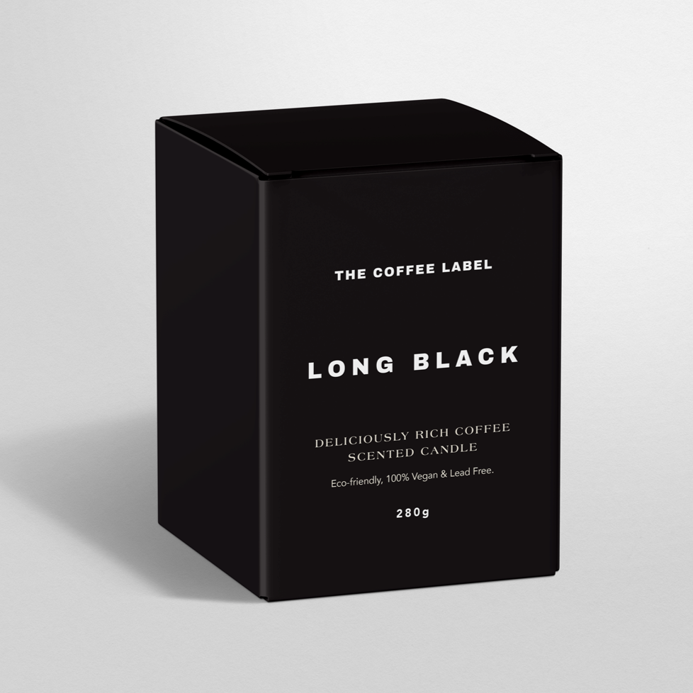 The Long Black Coffee Candle